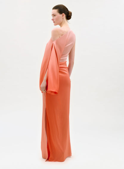 Silvia Tcherassi Frankee Dress in Pink Gradient