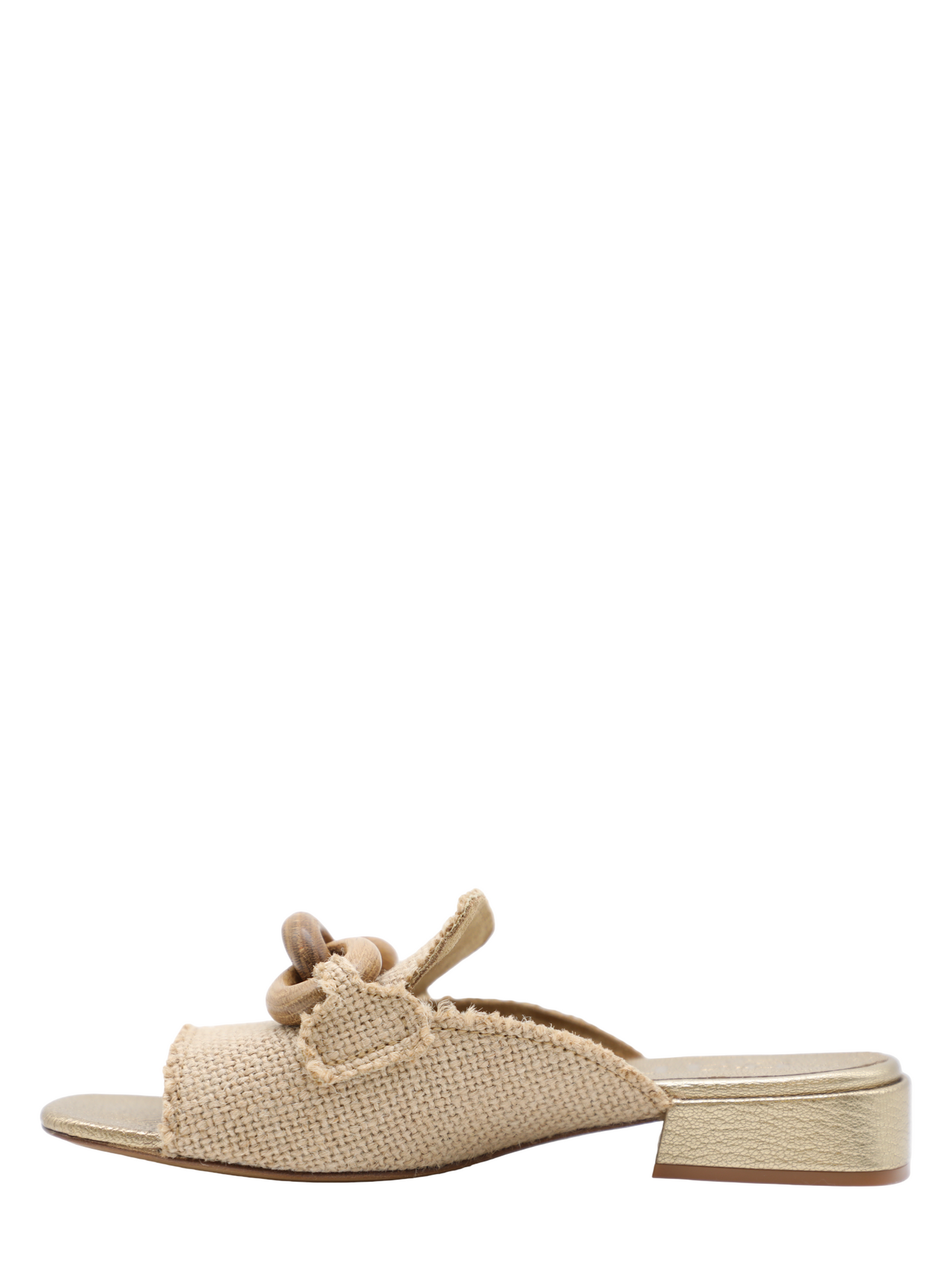 Pedro Garcia Enna in Natural Burlap-Oak