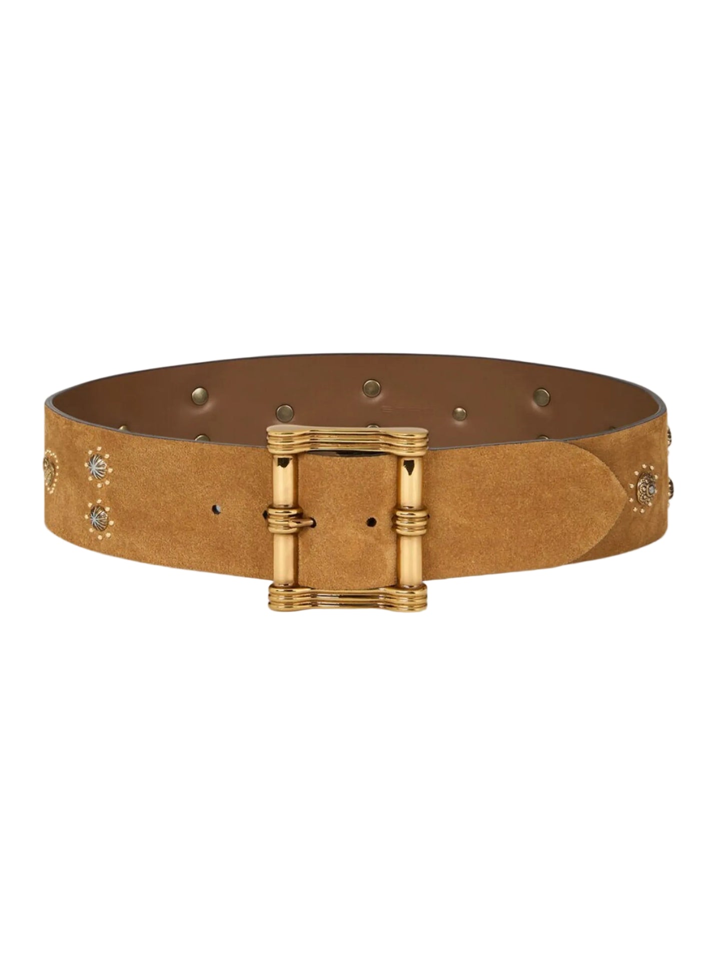Etro Belt Fibbia Ardiglione 6 in Cuoio