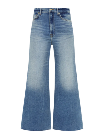 7 For All Mankind Ultra High Rise Cropped Jo Jeans in Panorama