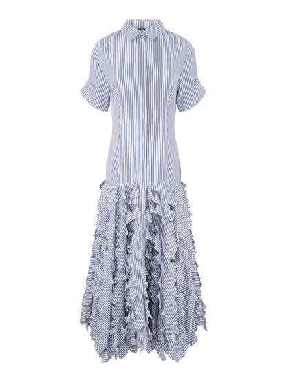 Alexis Lorelai Dress in Blue Stripe