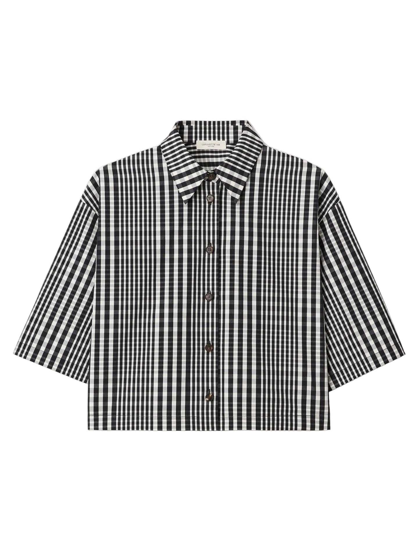 Grid Plaid S/S Short Shirt