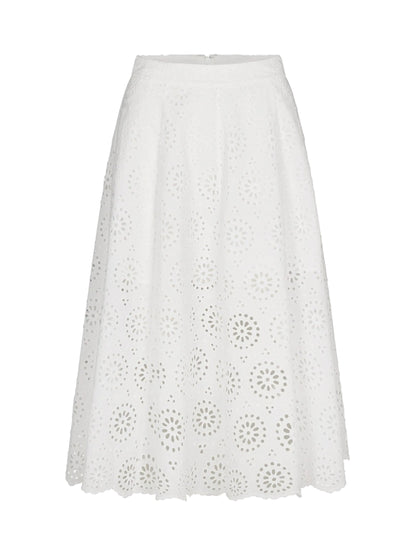 Frame Denim Solstice Eyelet Skirt
