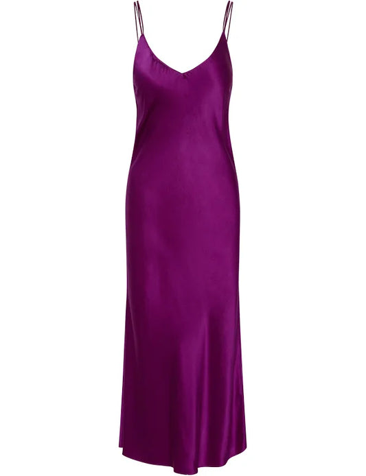 Catherine Gee Emma Slip Dress in Electric Orchid