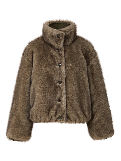 Veronica Beard Varell Reversible Jacket in Loden