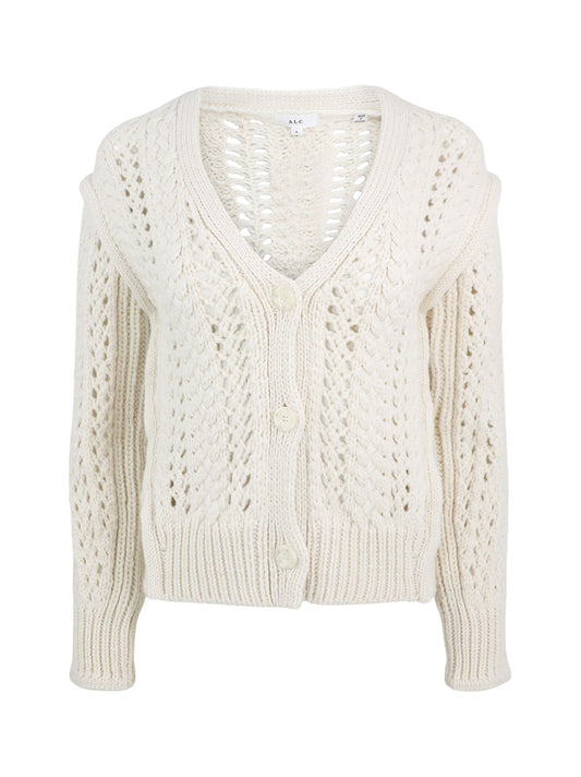 A.L.C. Chandler Cardigan in Off-White