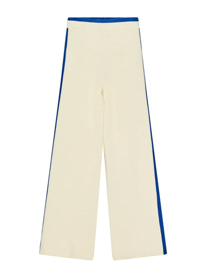 P.E Nation Odyssey Knit Pant in Whisper White Cream