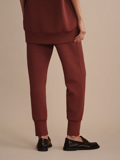 Varley Slim Cuff Pant 27.5" in Cinnamon