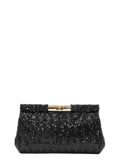 Dolce & Gabbana Medium Marlene Shoulder Bag in Black