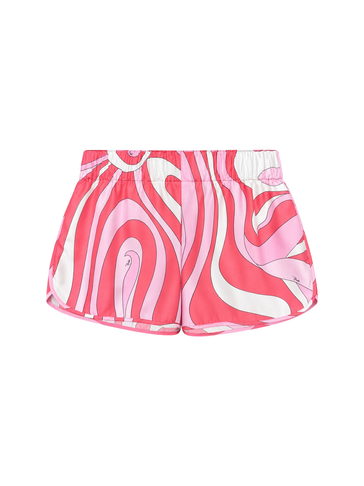 Pucci Silk Printed Shorts in Pink