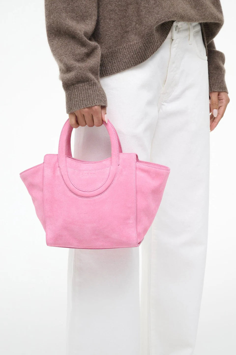 Staud Maude Mini Tote in Orchid