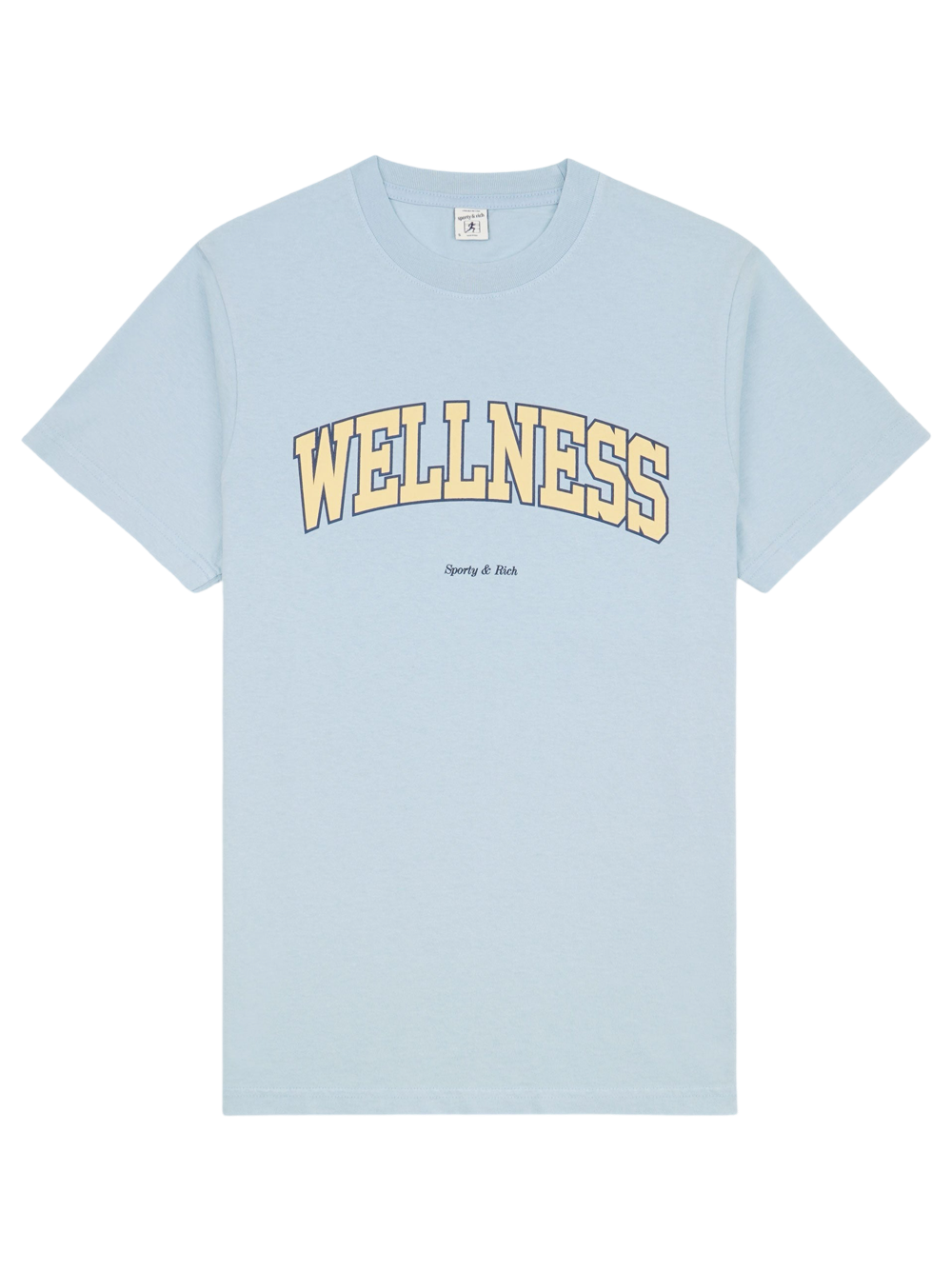 Sporty & Rich Wellness Ivy T-Shirt in China Blue
