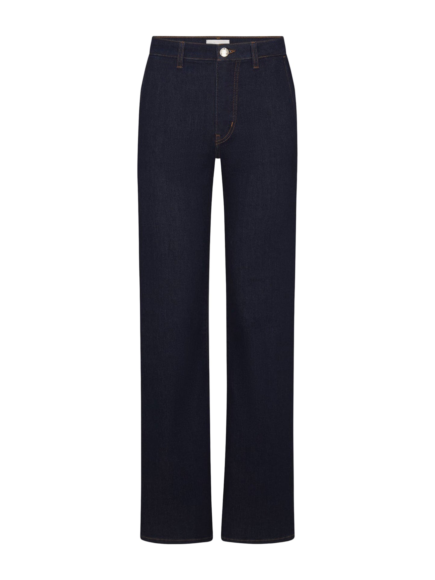 Frame Straight Trouser in Rinse