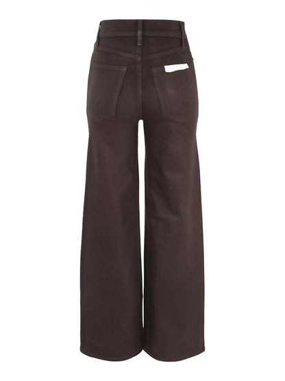 Frame Le Slim Palazzo in Truffle Coated