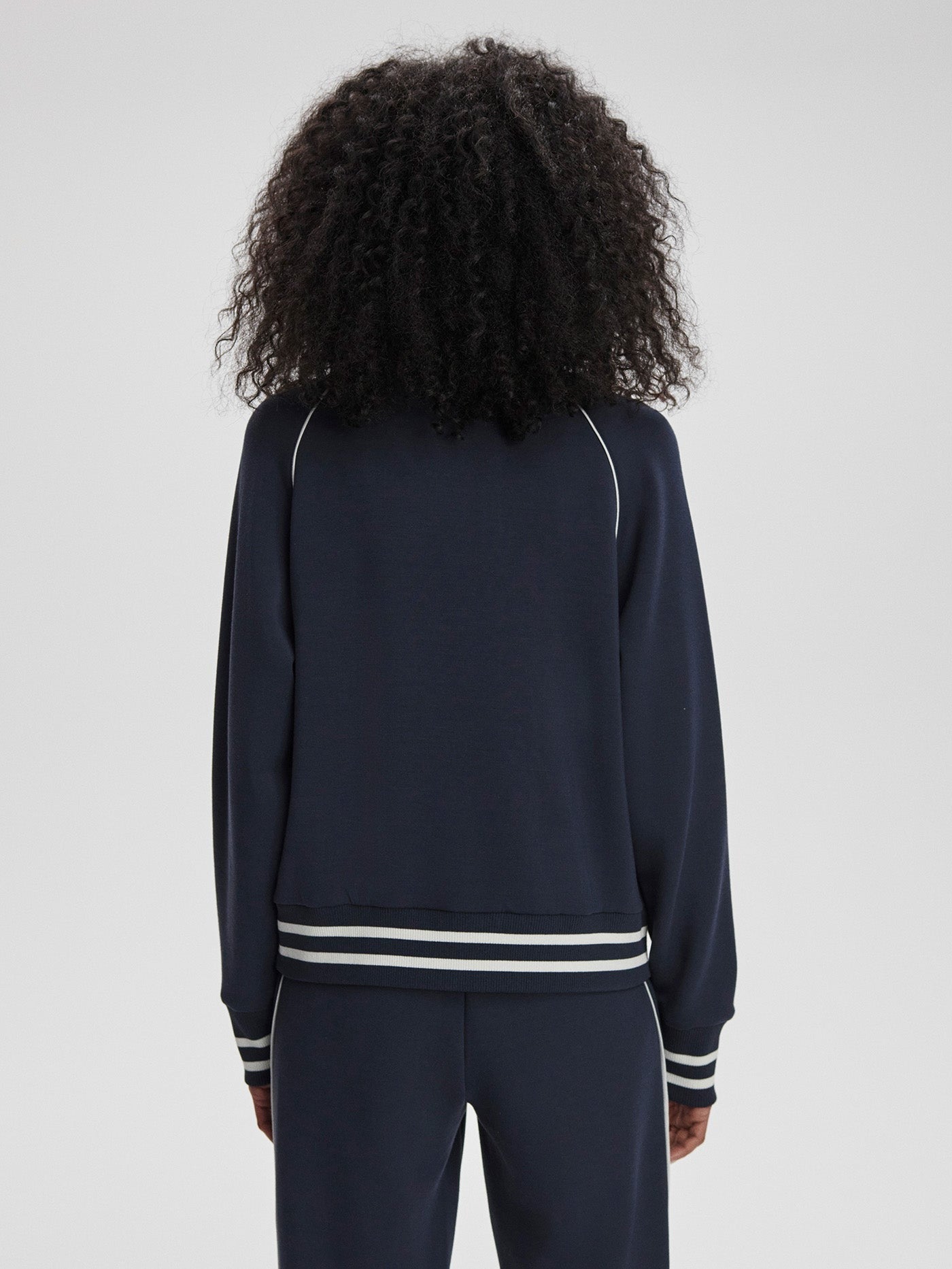 Varley Jepson Club Jacket in Navy