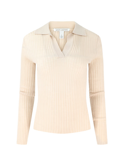 Autumn Cashmere Rib Jonny Collar Shirt (More Colors)