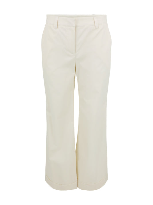 TWP Howard Pant With Cuff in Winter White