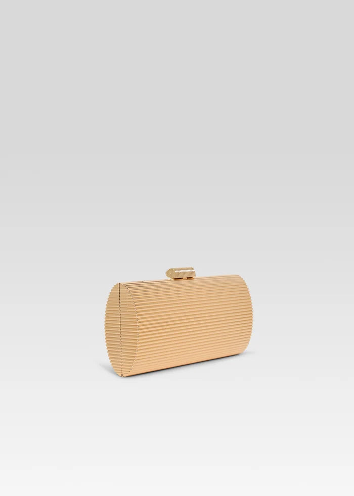 Retrofête Amber Clutch in Gold