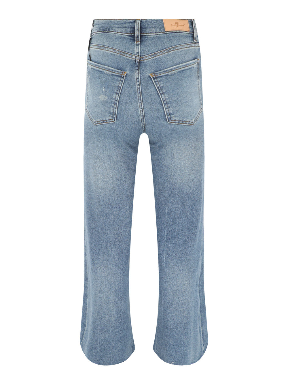 7 For All Mankind Ultra High Rise Cropped Jo Jeans in Panorama