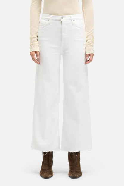 7 For All Mankind Ultra High Rise Cropped Jo Jean in Soleil
