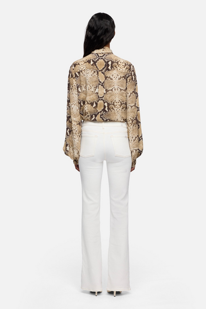 7 For All Mankind Leggy Bootleg Jean in Sugar
