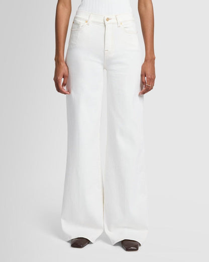 7 For All Mankind Luxe Vintage Lotta Jeans in Sugar
