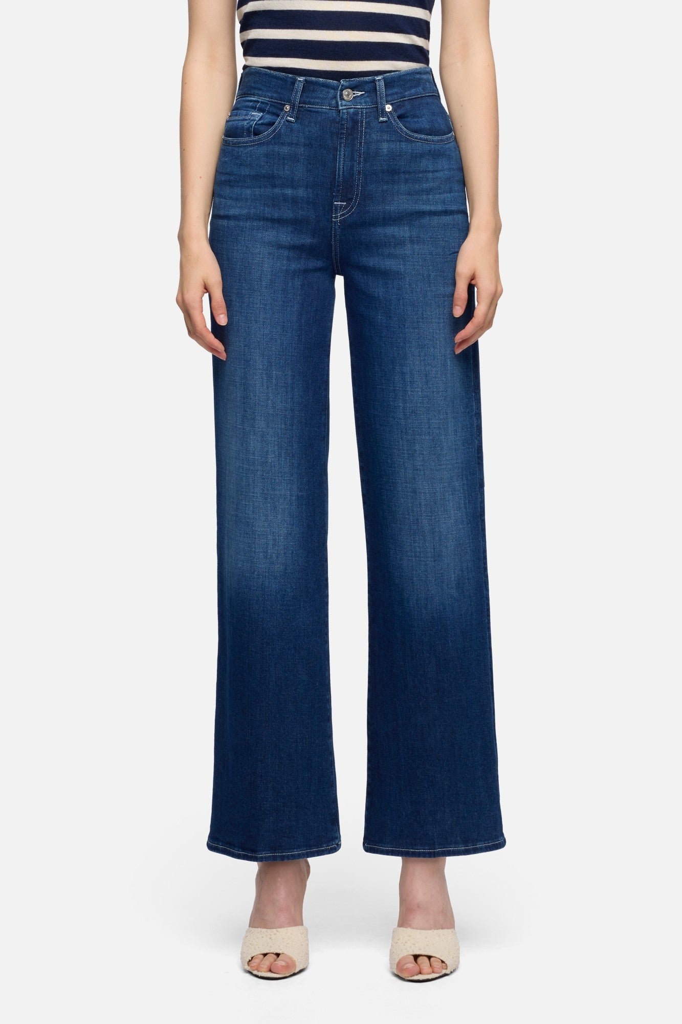 7 For All Mankind Lotta Ankle in Stormy Drift