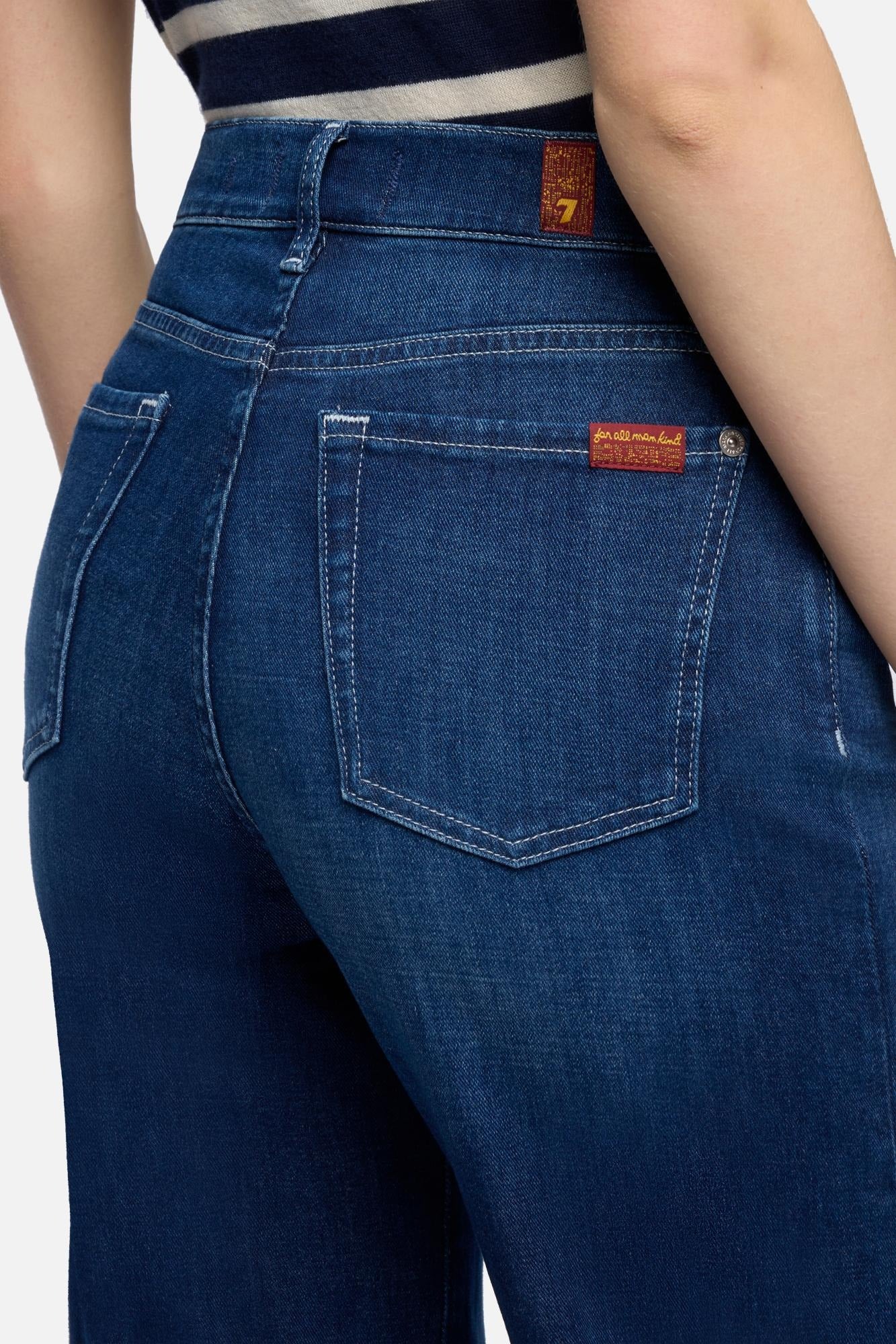 7 For All Mankind Lotta Ankle in Stormy Drift