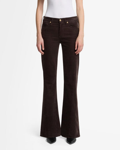 7 For All Mankind Twisted Dojo Tailorless in Corduroy Coffee