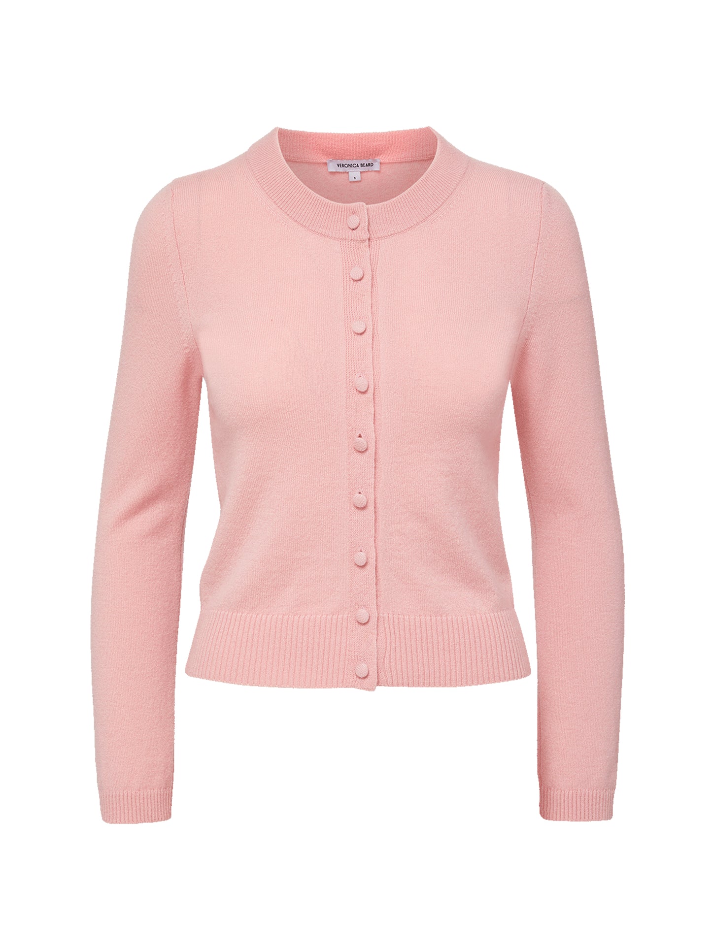 Veronica Beard Daro Cashmere Cardigan in Petal