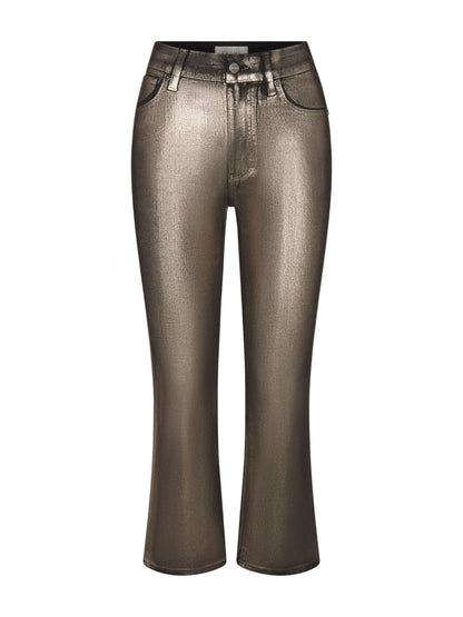 Frame Reboot Crop in Champagne Coated