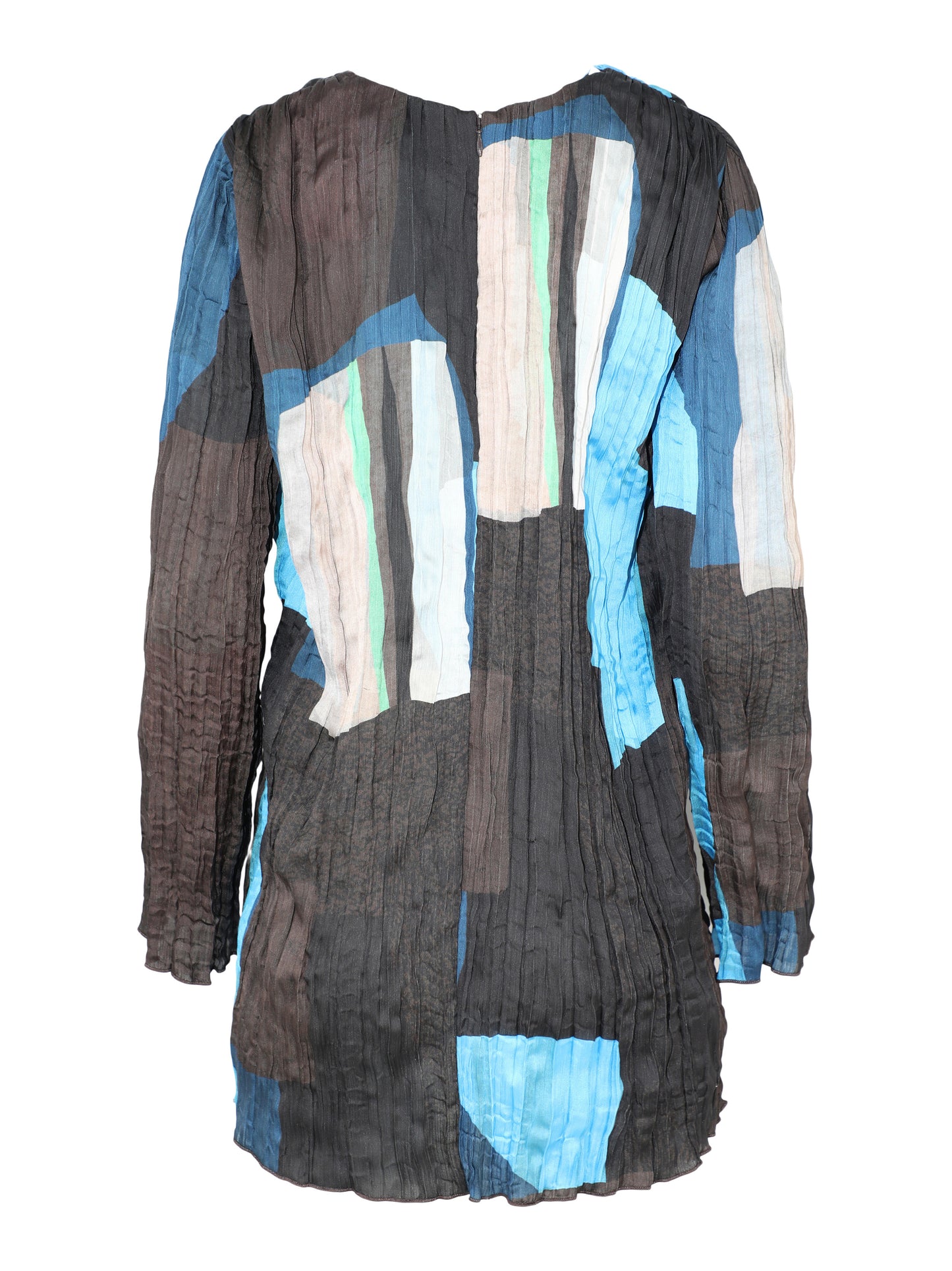 Staud Kona Dress in Blue Prism