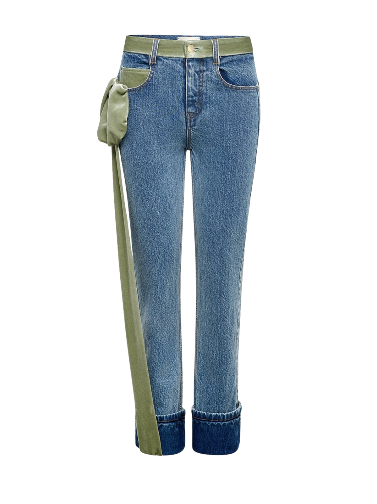 Hellessy Rin Jean in Dark Stone Wash/Moss