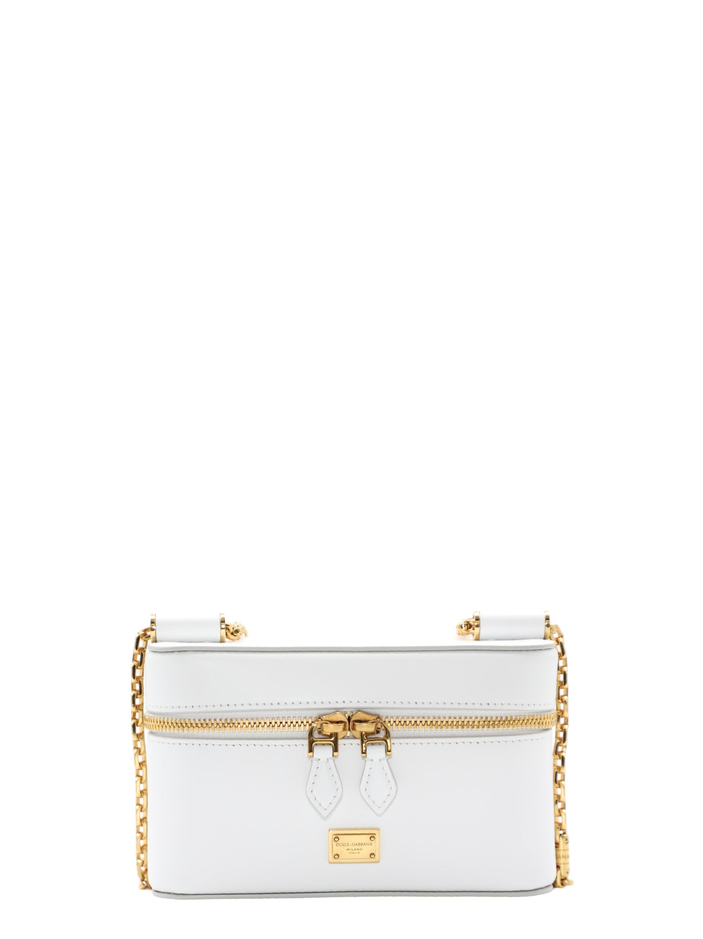 Dolce & Gabbana Sicily Crossbody Bag in Optical White