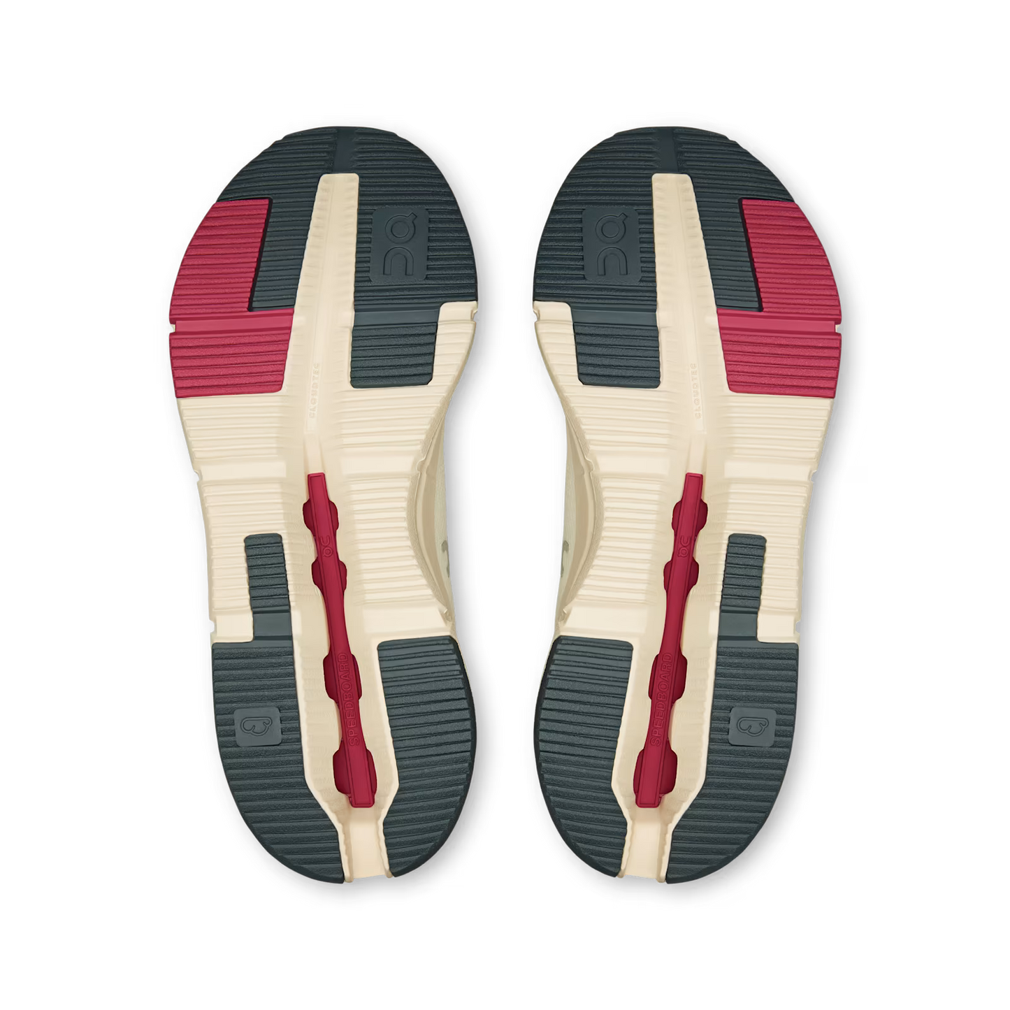 On Running Women's Cloudnova 2 in Ivory/Grenadine