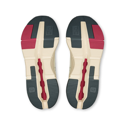 On Running Women's Cloudnova 2 in Ivory/Grenadine
