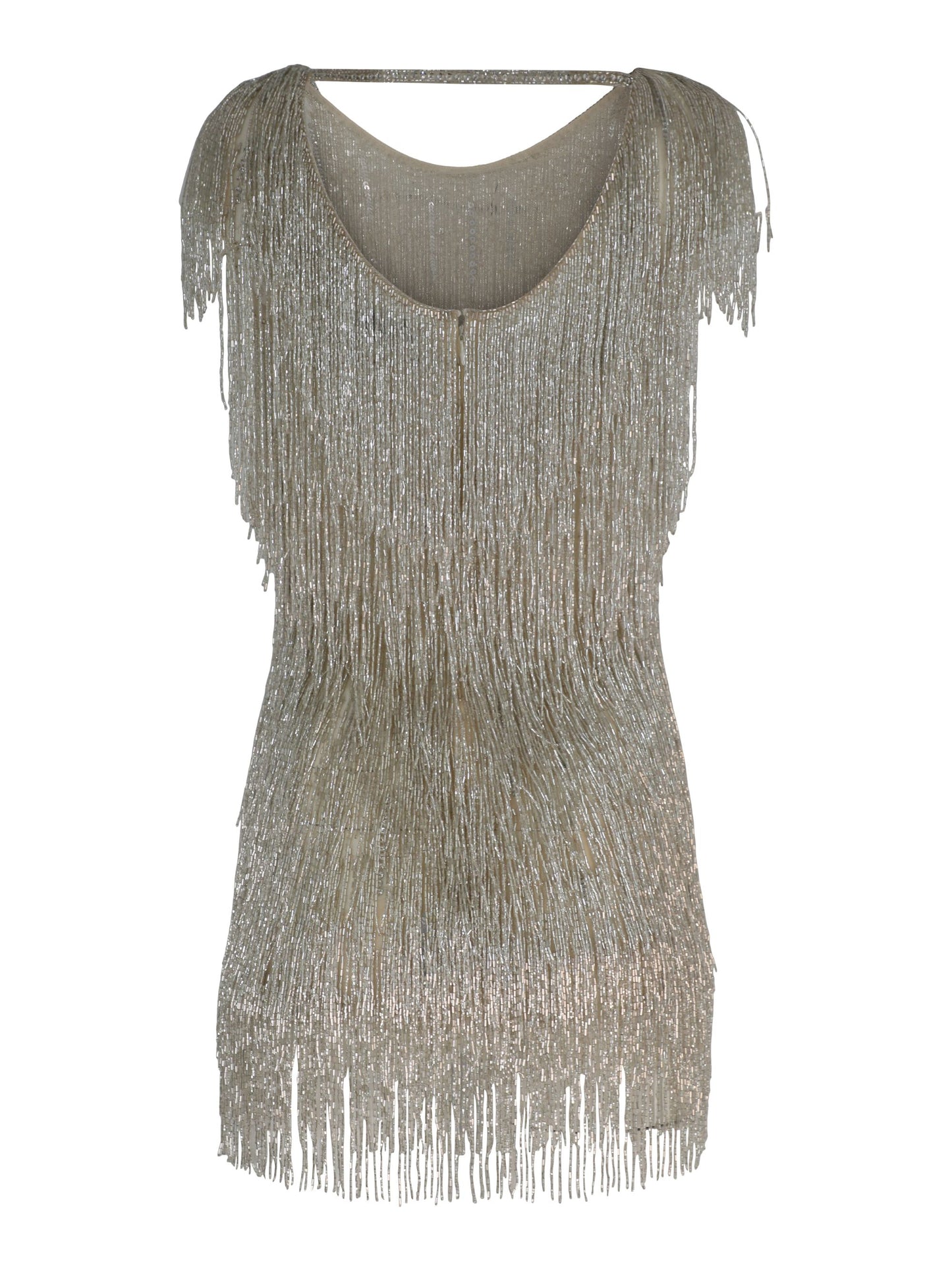 Galia Lahav Daisy Dress in Silver