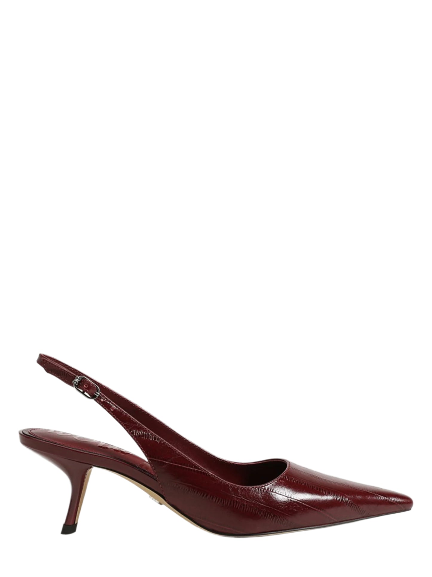 Sam Edelman Bianka Slingback Pump Heel in French Merlot