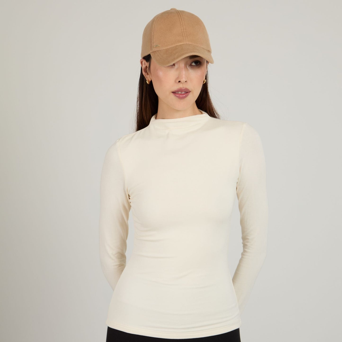 Eugenia Kim Lo Cashmere Hat in Camel