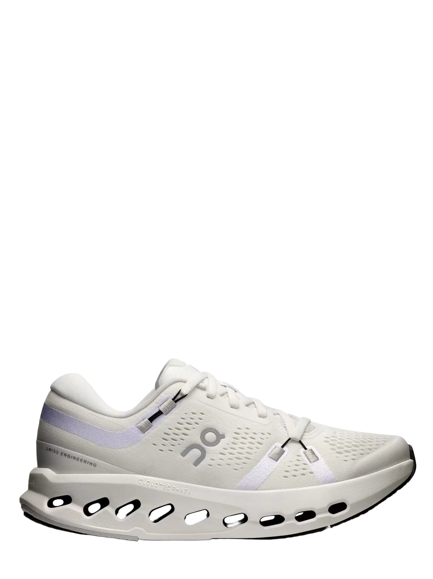 On Running Women's Cloudsurfer 2 Sneaker in Ivory/Ivory