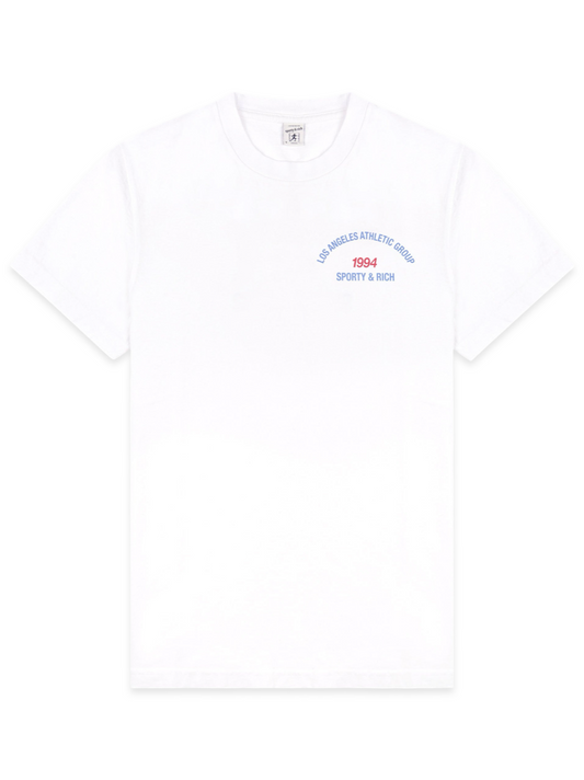 Sporty & Rich LA Athletic Group T-Shirt in White
