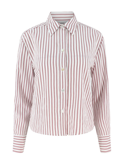 Vince Till Stripe Cropped Button Down (More Colors)