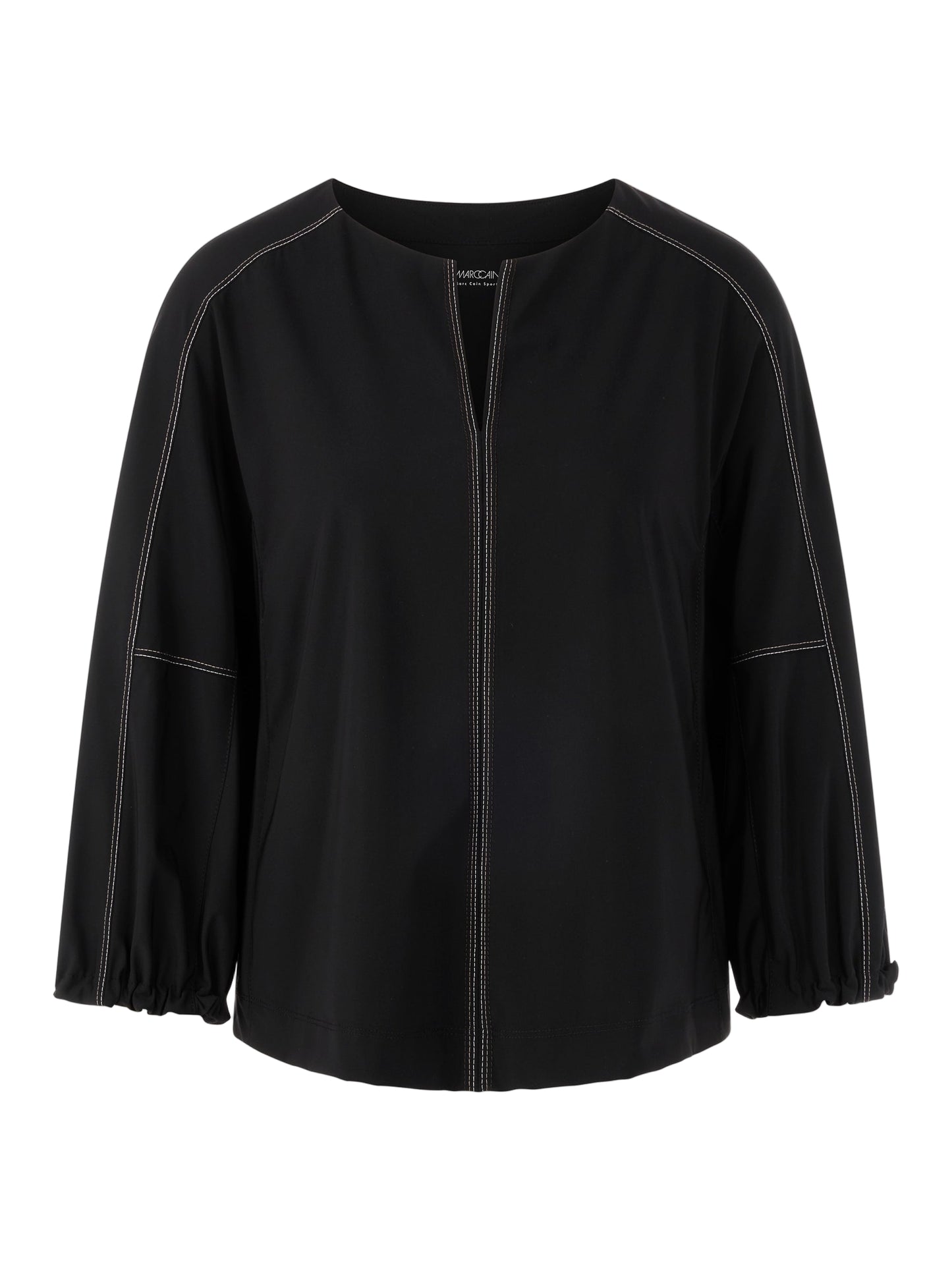 Marc Cain ‘Rethink Together’ Sporty Shirt in Black