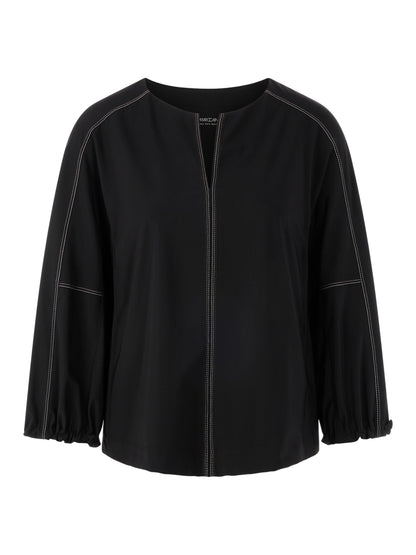 Marc Cain ‘Rethink Together’ Sporty Shirt in Black