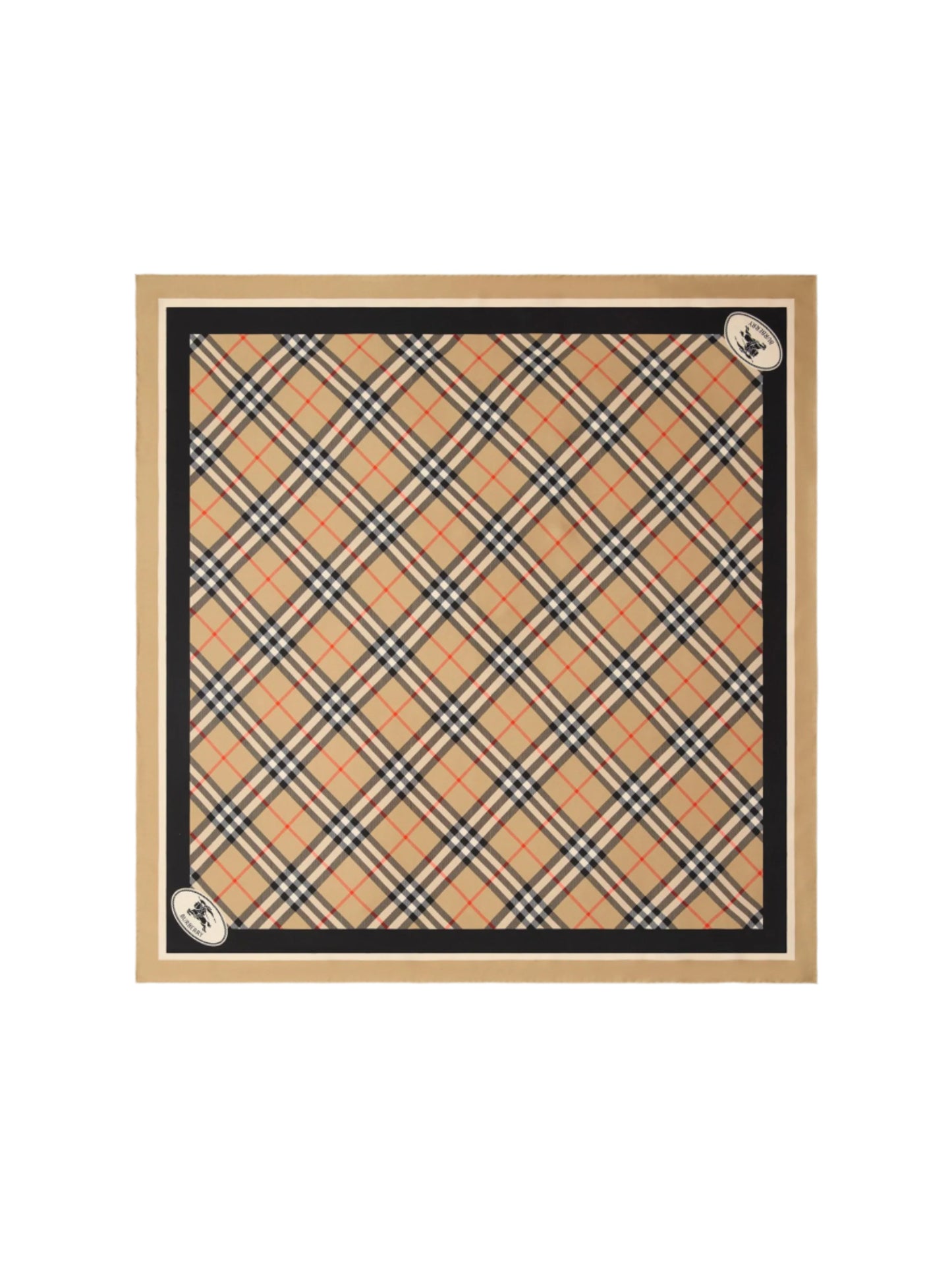 Burberry Check Silk Scarf