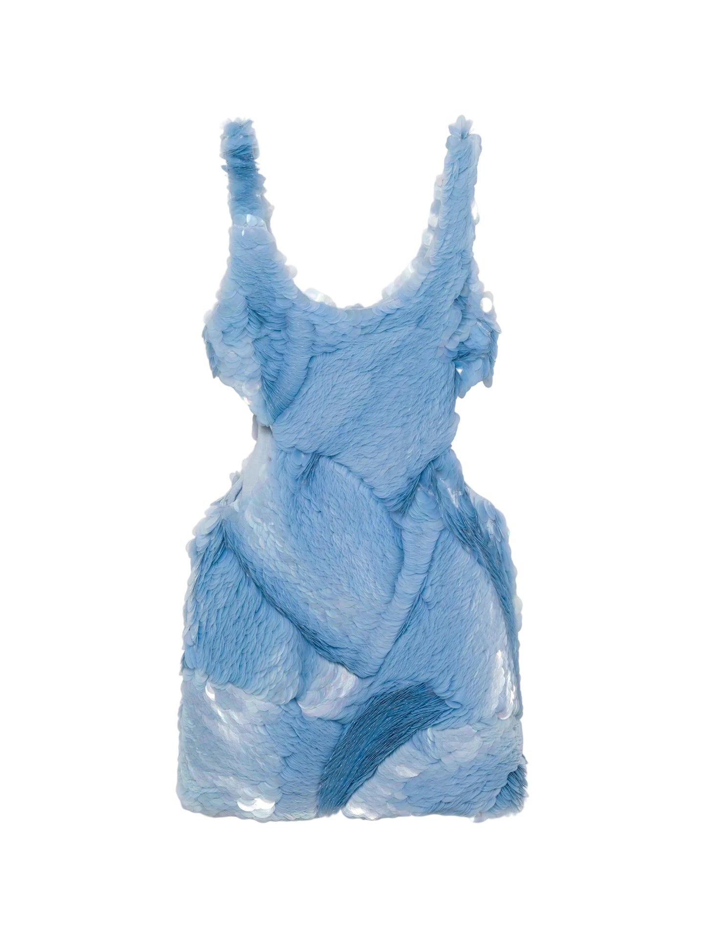 Simkhai Emilie Sequin Mini Dress in Tide Pool
