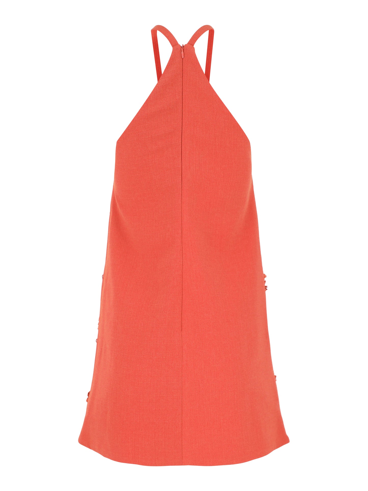 Alexis Milaa Mini Halter Dress in Terracotta