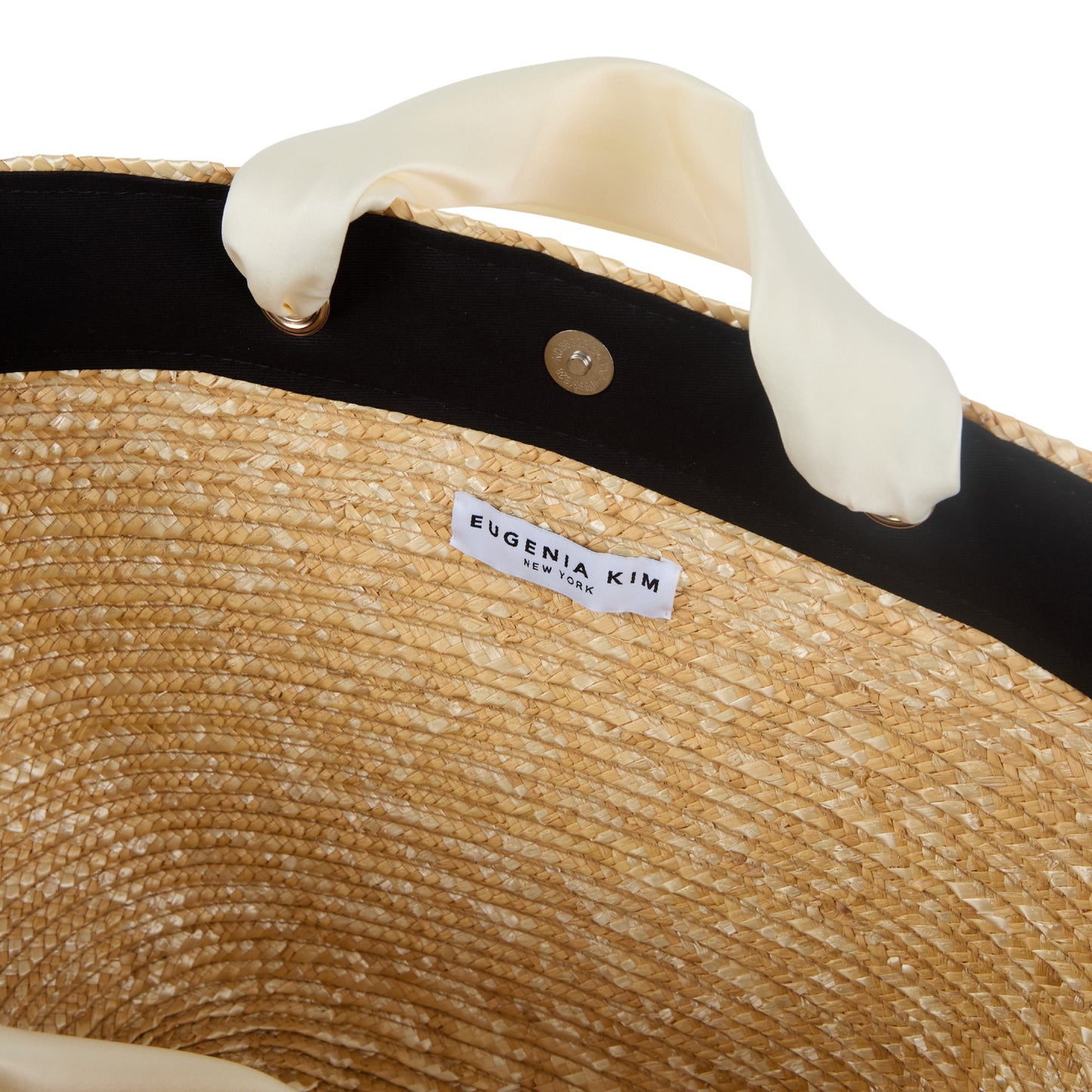 Eugenia Kim Carlotta Natural Straw Tote in Ivory