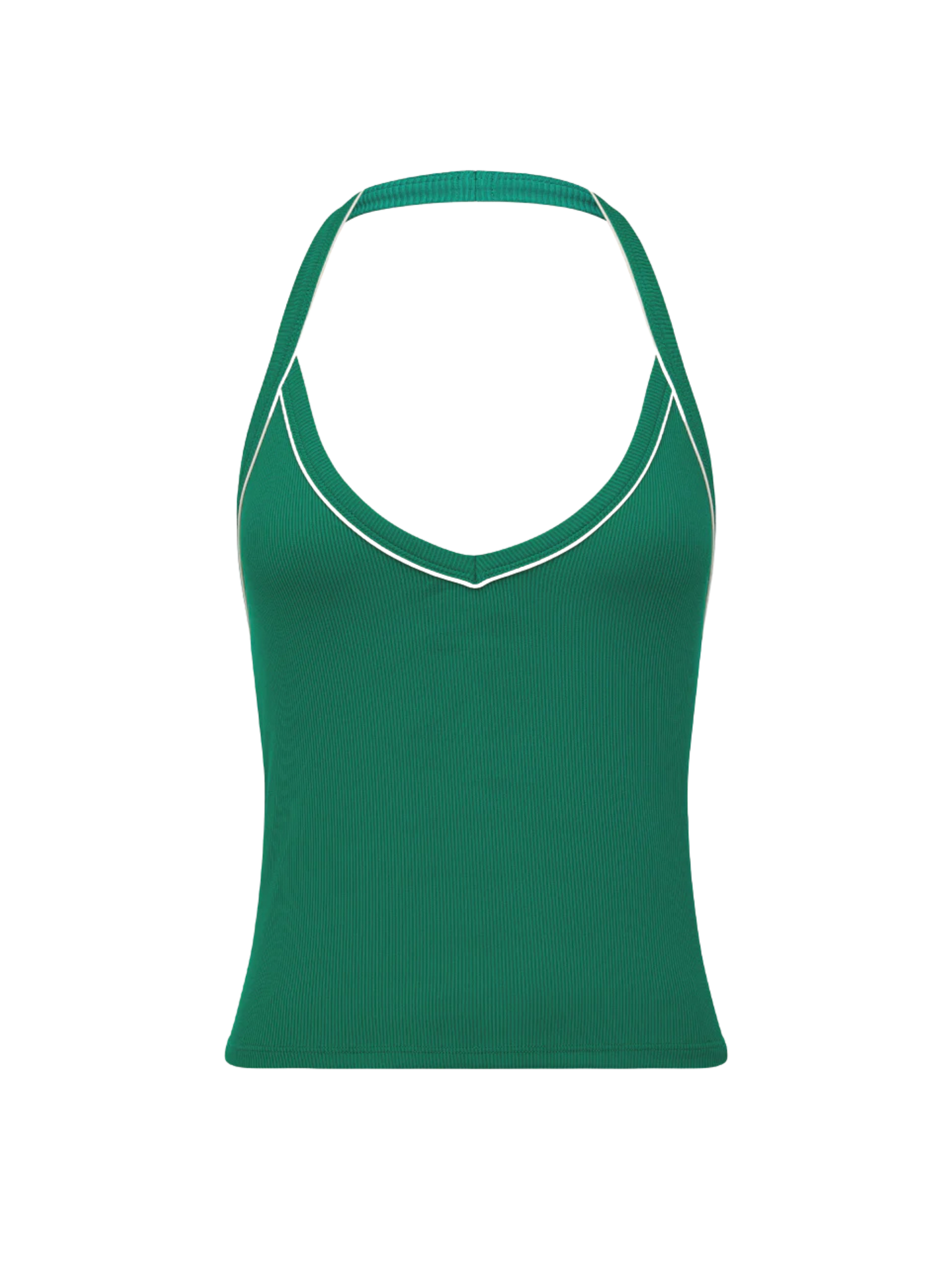 P.E Nation Layback Halter Tank in College Green