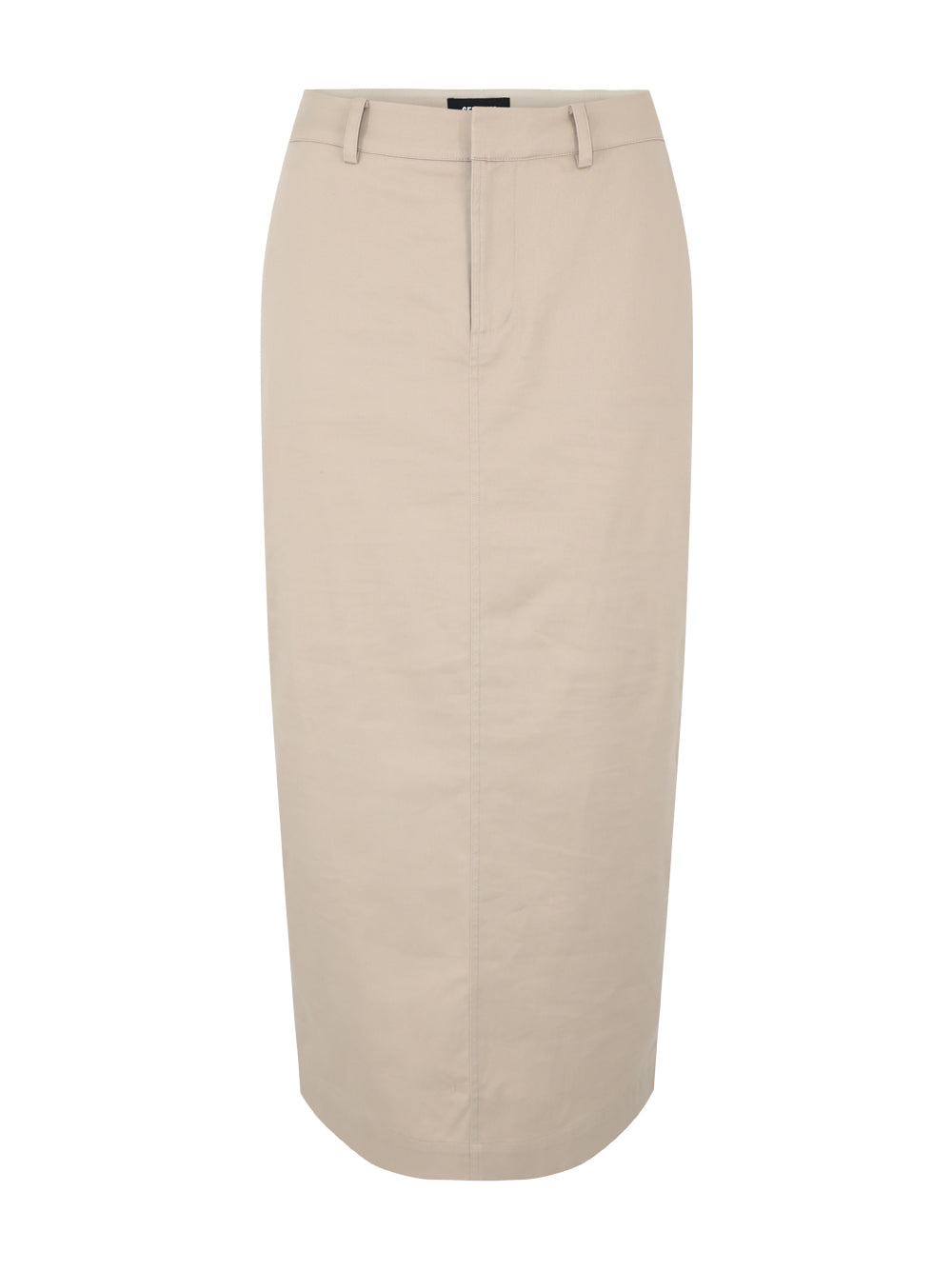 SEROYA Majed Maxi Skirt in Sand